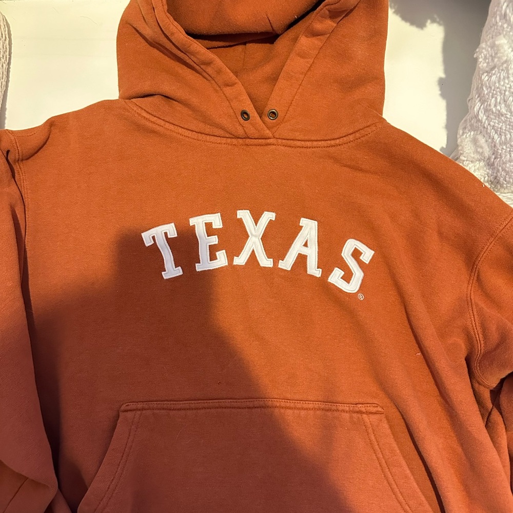 Vintage Champs Texas Hoodie Sweatshirt Size M